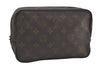 Auth Louis Vuitton Monogram Trousse Toilette 23 Clutch Bag M47524 LV Junk 5331I