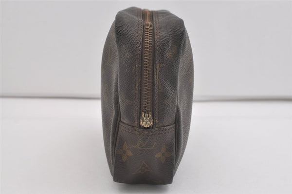 Auth Louis Vuitton Monogram Trousse Toilette 23 Clutch Bag M47524 LV Junk 5331I