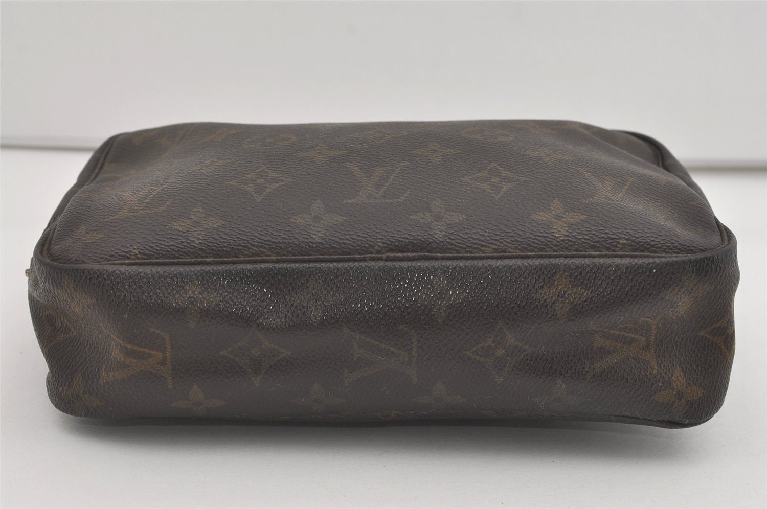 Auth Louis Vuitton Monogram Trousse Toilette 23 Clutch Bag M47524 LV Junk 5331I
