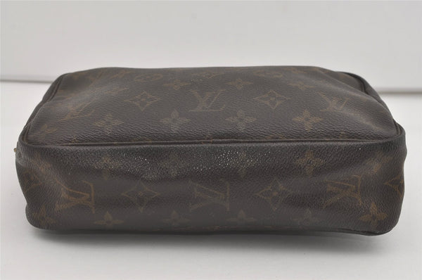 Auth Louis Vuitton Monogram Trousse Toilette 23 Clutch Bag M47524 LV Junk 5331I