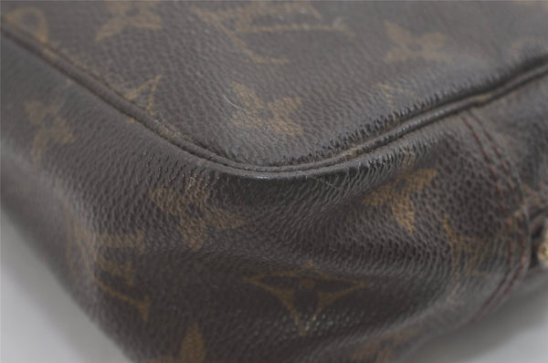 Auth Louis Vuitton Monogram Trousse Toilette 23 Clutch Bag M47524 LV Junk 5331I