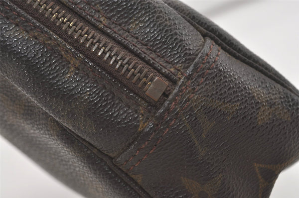 Auth Louis Vuitton Monogram Trousse Toilette 23 Clutch Bag M47524 LV Junk 5331I