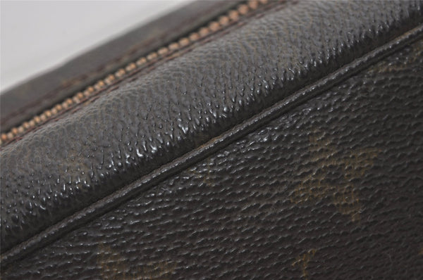 Auth Louis Vuitton Monogram Trousse Toilette 23 Clutch Bag M47524 LV Junk 5331I