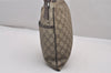 Authentic GUCCI Shoulder Cross Body Bag Purse GG PVC Leather 141626 Brown 5332I