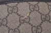 Authentic GUCCI Shoulder Cross Body Bag Purse GG PVC Leather 141626 Brown 5332I