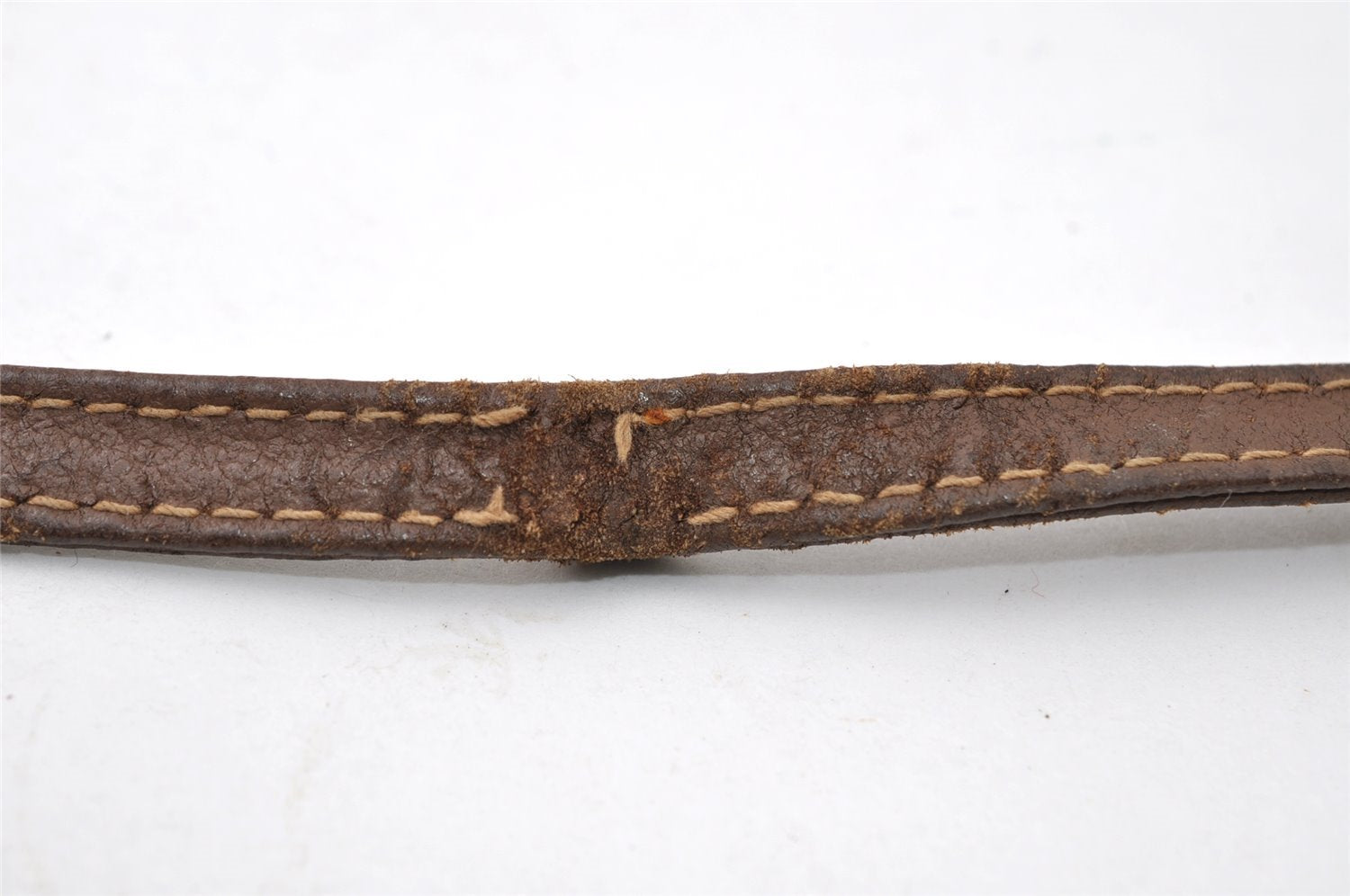 Authentic GUCCI Shoulder Cross Body Bag Purse GG PVC Leather Brown Junk 5333I