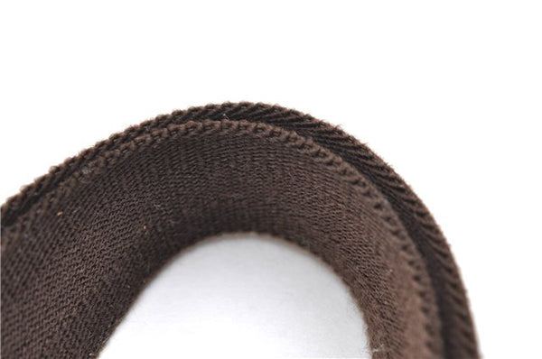 Authentic GUCCI Shoulder Cross Body Bag GG PVC Leather 295257 Brown 5334F