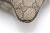 Authentic GUCCI Shoulder Cross Body Bag GG PVC Leather 295257 Brown 5334F