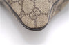 Authentic GUCCI Shoulder Cross Body Bag GG PVC Leather 295257 Brown 5334F