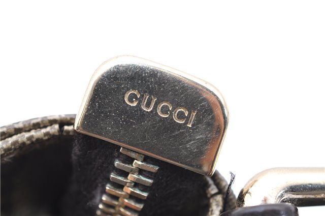 Authentic GUCCI Shoulder Cross Body Bag GG PVC Leather 295257 Brown 5334F