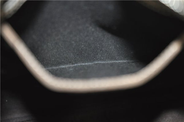 Authentic GUCCI Shoulder Cross Body Bag GG PVC Leather 295257 Brown 5334F