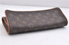Authentic LOUIS VUITTON Monogram Pochette Twin GM Shoulder Pouch M51852 LV 5335C