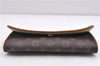 Authentic LOUIS VUITTON Monogram Pochette Twin GM Shoulder Pouch M51852 LV 5335C