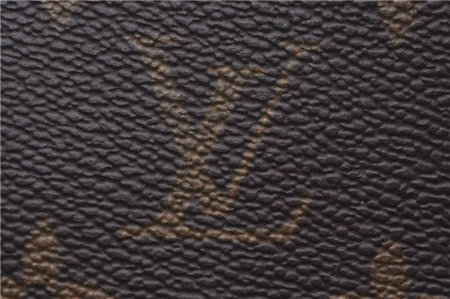 Authentic LOUIS VUITTON Monogram Pochette Twin GM Shoulder Pouch M51852 LV 5335C