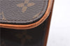 Authentic LOUIS VUITTON Monogram Pochette Twin GM Shoulder Pouch M51852 LV 5335C