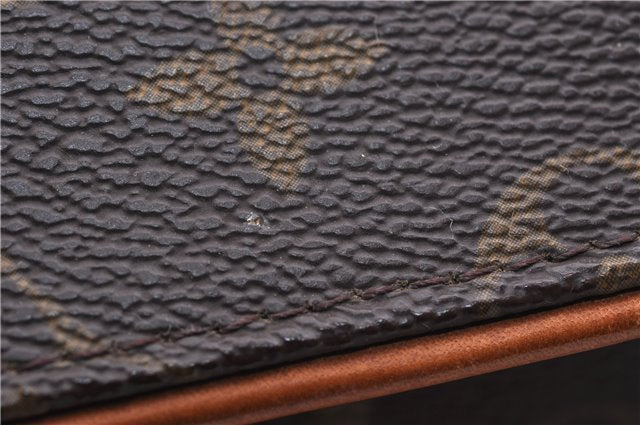 Authentic LOUIS VUITTON Monogram Pochette Twin GM Shoulder Pouch M51852 LV 5335C