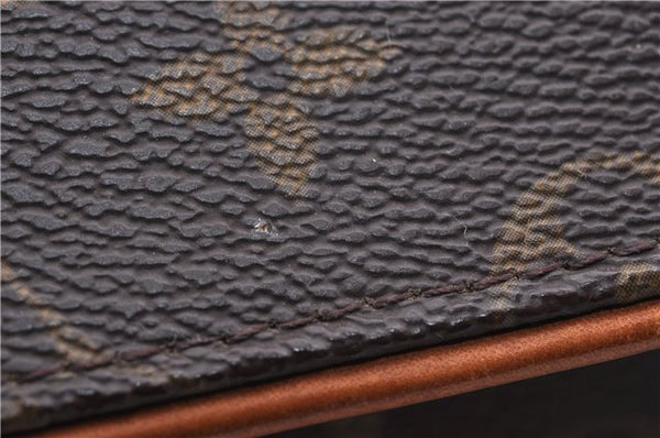 Authentic LOUIS VUITTON Monogram Pochette Twin GM Shoulder Pouch M51852 LV 5335C