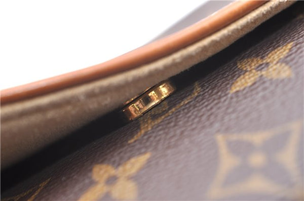 Authentic LOUIS VUITTON Monogram Pochette Twin GM Shoulder Pouch M51852 LV 5335C