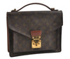 Authentic Louis Vuitton Monogram Monceau 2Way Shoulder Hand Bag M51185 LV 5335I