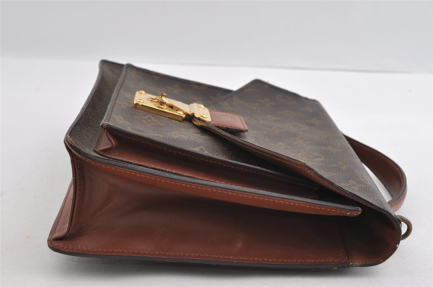 Authentic Louis Vuitton Monogram Monceau 2Way Shoulder Hand Bag M51185 LV 5335I