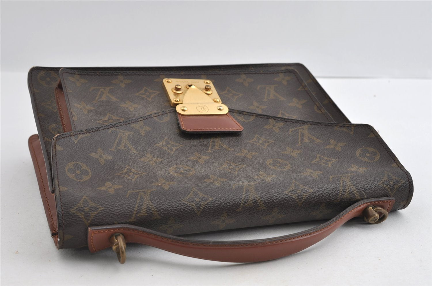 Authentic Louis Vuitton Monogram Monceau 2Way Shoulder Hand Bag M51185 LV 5335I