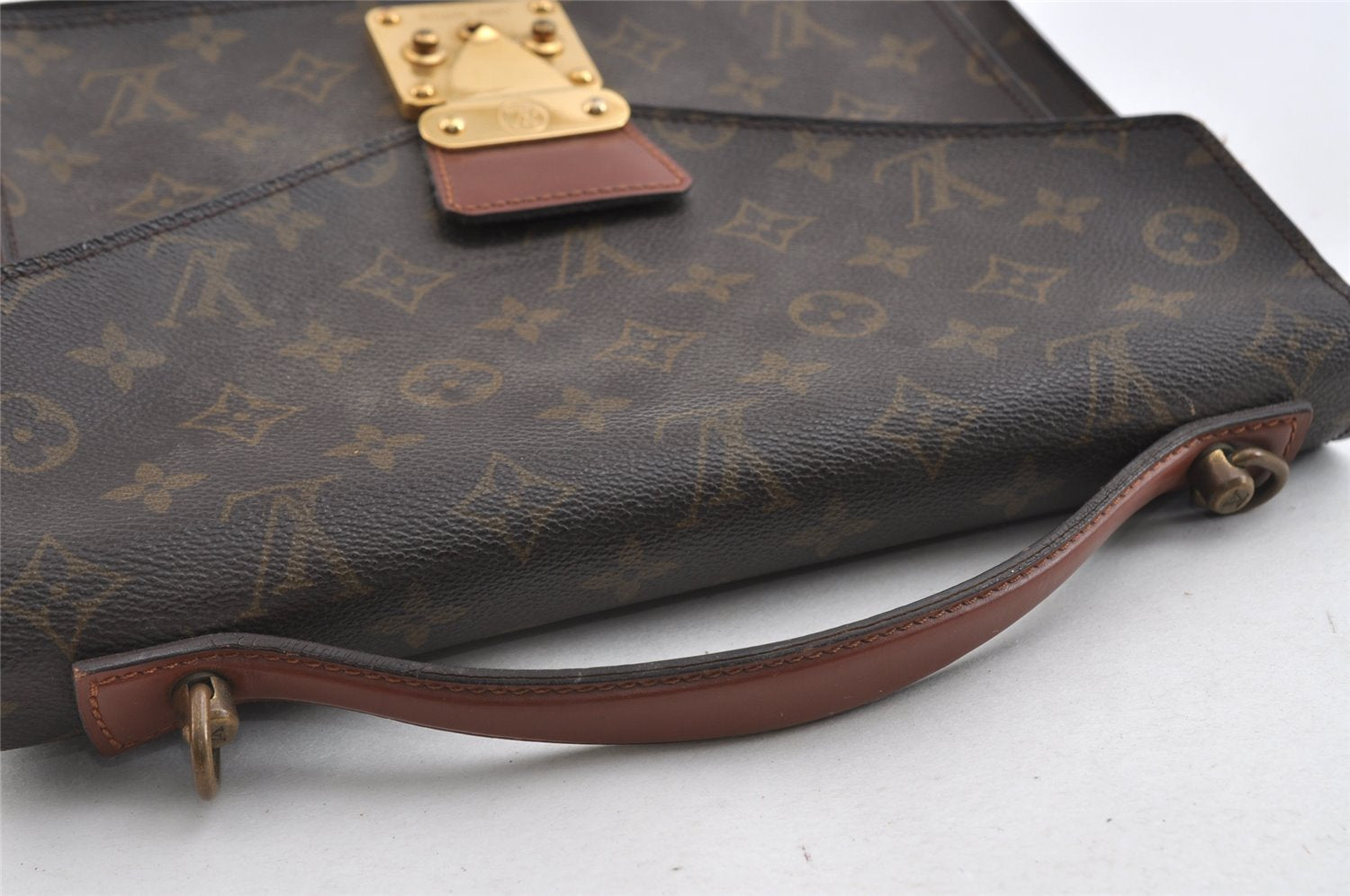 Authentic Louis Vuitton Monogram Monceau 2Way Shoulder Hand Bag M51185 LV 5335I