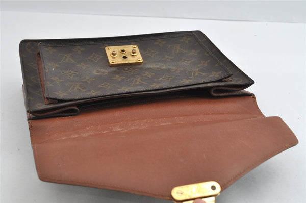 Authentic Louis Vuitton Monogram Monceau 2Way Shoulder Hand Bag M51185 LV 5335I