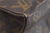 Authentic LOUIS VUITTON Monogram Sac Plat Hand Bag M51140 LV 5336C
