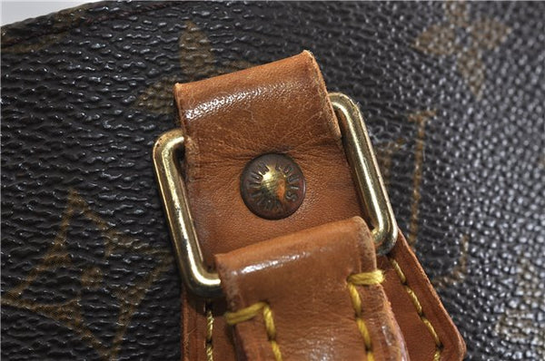 Authentic LOUIS VUITTON Monogram Sac Plat Hand Bag M51140 LV 5336C