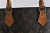 Authentic LOUIS VUITTON Monogram Sac Plat Hand Bag M51140 LV 5336C