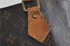 Authentic LOUIS VUITTON Monogram Sac Plat Hand Bag M51140 LV 5336C