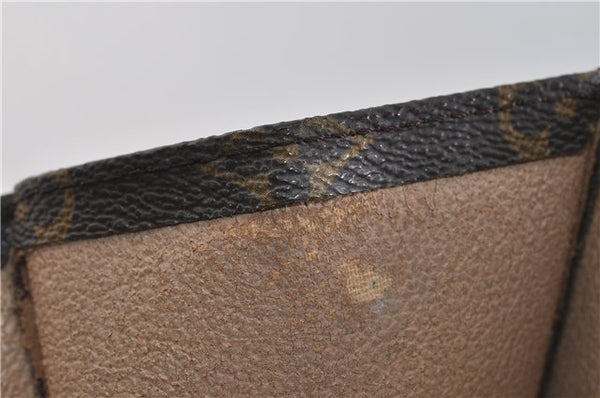 Authentic LOUIS VUITTON Monogram Sac Plat Hand Bag M51140 LV 5336C