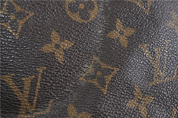Authentic LOUIS VUITTON Monogram Sac Plat Hand Bag M51140 LV 5336C
