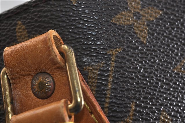 Authentic LOUIS VUITTON Monogram Sac Plat Hand Bag M51140 LV 5336C