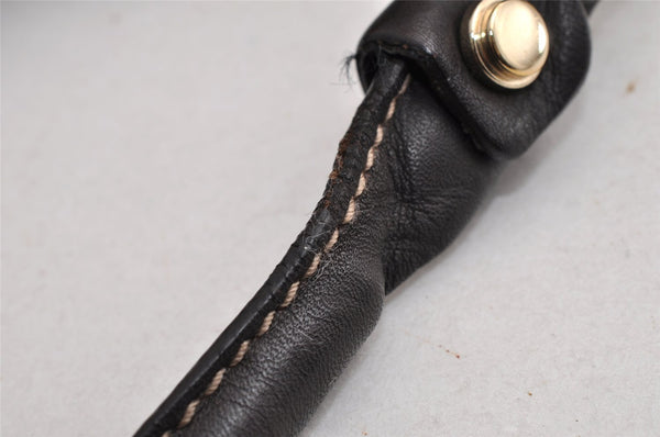 Authentic GUCCI Vintage Abbey Shoulder Tote Bag Leather 189835 Brown 5337I