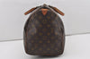 Authentic Louis Vuitton Monogram Speedy 40 Hand Boston Bag M41522 LV 5338I