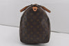 Authentic Louis Vuitton Monogram Speedy 40 Hand Boston Bag M41522 LV 5338I