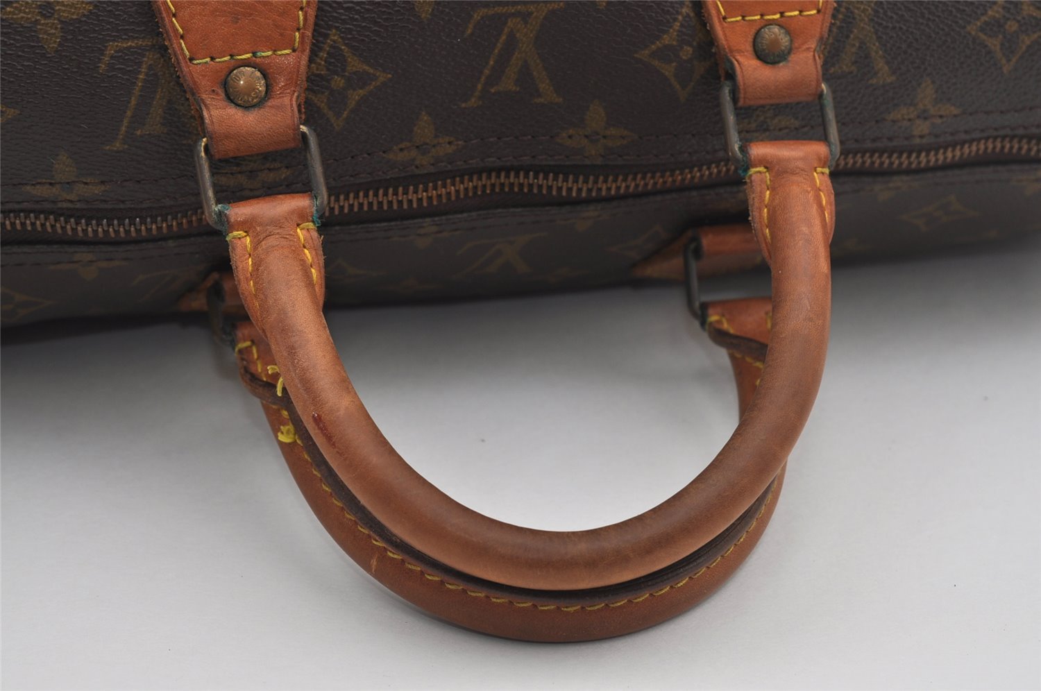 Authentic Louis Vuitton Monogram Speedy 40 Hand Boston Bag M41522 LV 5338I