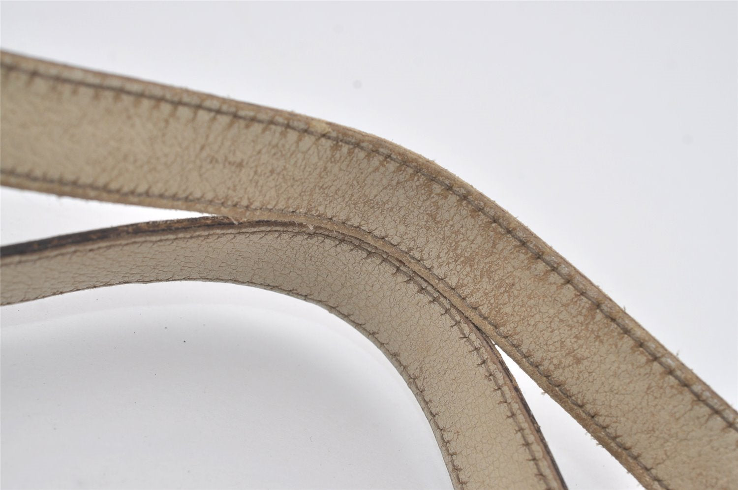 Authentic GUCCI Abbey Shoulder Tote Bag GG Canvas Leather 130736 Brown 5339I