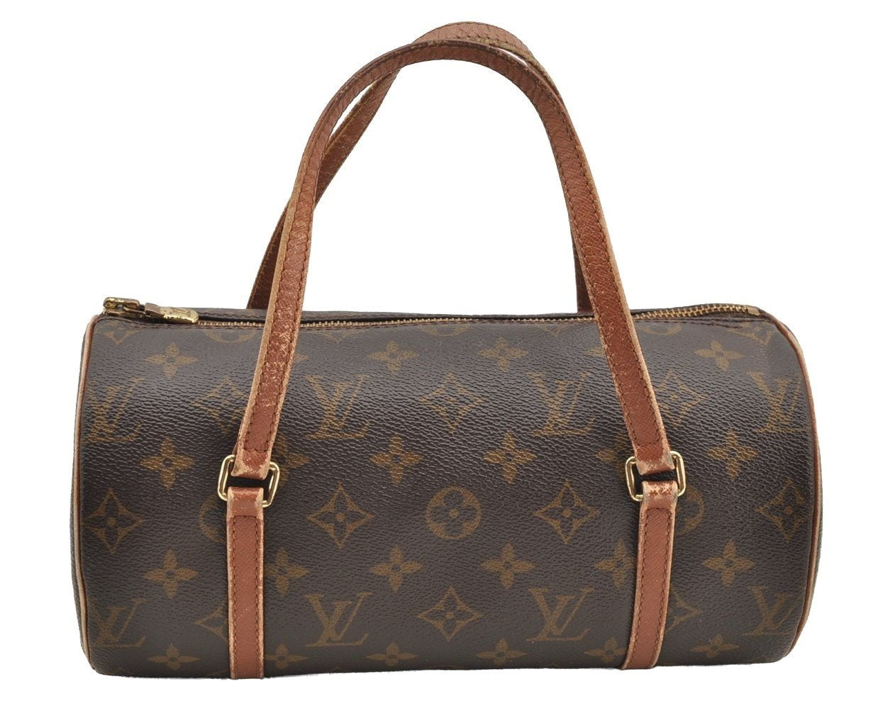 Authentic Louis Vuitton Monogram Papillon 26 Hand Bag Old Model LV 5340I