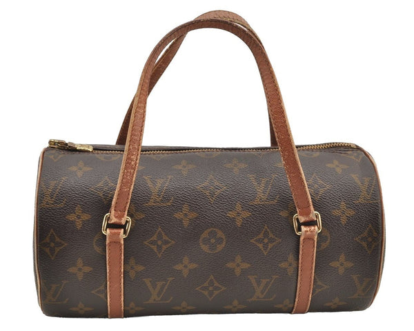 Authentic Louis Vuitton Monogram Papillon 26 Hand Bag Old Model LV 5340I