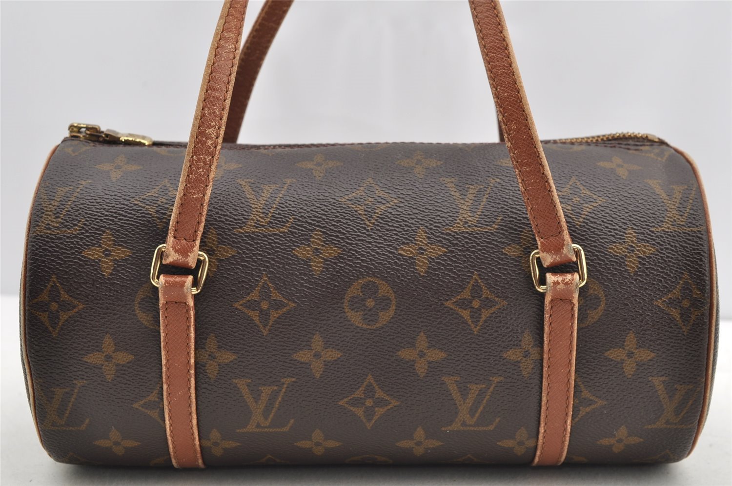 Authentic Louis Vuitton Monogram Papillon 26 Hand Bag Old Model LV 5340I