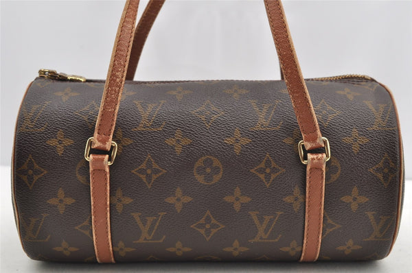 Authentic Louis Vuitton Monogram Papillon 26 Hand Bag Old Model LV 5340I