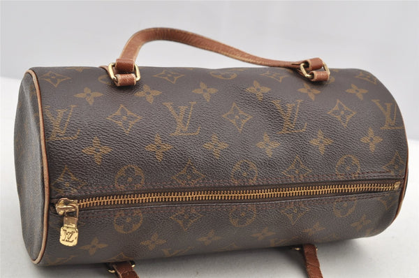 Authentic Louis Vuitton Monogram Papillon 26 Hand Bag Old Model LV 5340I