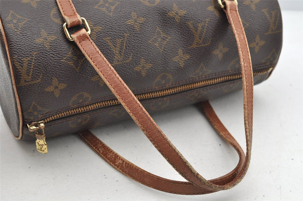 Authentic Louis Vuitton Monogram Papillon 26 Hand Bag Old Model LV 5340I