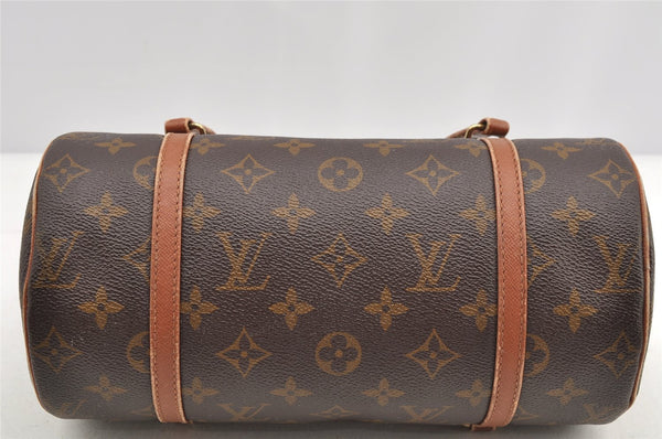 Authentic Louis Vuitton Monogram Papillon 26 Hand Bag Old Model LV 5340I