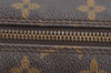 Auth Louis Vuitton Monogram Trousse Toilette 23 Clutch Hand Bag M47524 LV 5341I