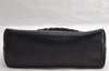Authentic GUCCI Bamboo Vintage Shoulder Hand Bag Purse Leather Black 5342I