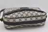 Authentic GUCCI Shoulder Cross Body Bag GG PVC Leather Navy Blue Junk 5343I