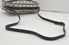 Authentic GUCCI Shoulder Cross Body Bag GG PVC Leather Navy Blue Junk 5343I